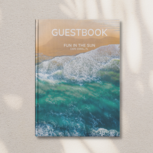 Load image into Gallery viewer, Beach Waves Guestbook