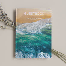 Load image into Gallery viewer, Beach Waves Guestbook