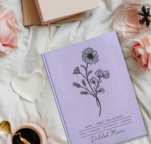 Load image into Gallery viewer, Birth Month Flower Custom Journal