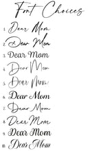 Load image into Gallery viewer, Dear Mom Journal