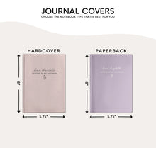 Load image into Gallery viewer, Letters To My Daughter - Birth Month Flower Notebook