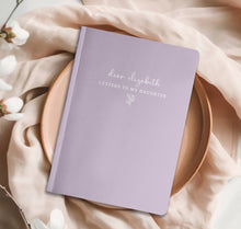 Load image into Gallery viewer, Letters To My Daughter - Birth Month Flower Notebook