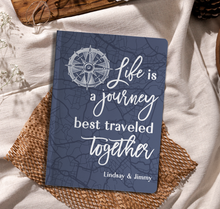 Load image into Gallery viewer, Life is a Journey - Couples Notebook