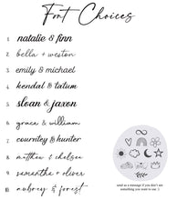 Load image into Gallery viewer, Our First Year Together - Personalized Couple Notebook