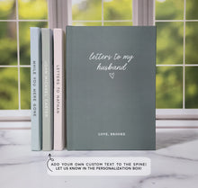 Load image into Gallery viewer, Letters To My Husband Notebook