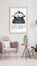 Load image into Gallery viewer, Writer Is A World Art Print