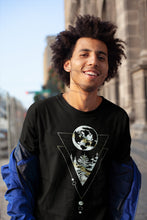 Load image into Gallery viewer, Nature T Shirt Earth Forest Trees Men Graphic Tees Adventure Hiking Camping Outdoor Lover Birthday Gifts Galaxy Universe Celestial Clothing