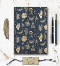 Load image into Gallery viewer, Spiritual Journal Witch Craft Magic Book Witchy Shroom Moon Intention Journal Spell Rituals Crystal Stone Manifestation Notebook Shadow Work
