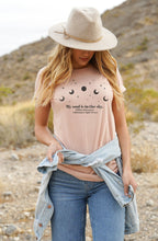 Load image into Gallery viewer, My Soul Is In The Sky Moon Phase Tee Midsummer Night's Dream Literary T-Shirt Shakespeare Quote Bookish Shirt For Her Gift For Readers