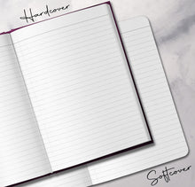 Load image into Gallery viewer, Personalized Feminine Goddess Notebook Custom Spiritual Manifestation Book Shadow Work Customized Witchy Celestial Moon Dream Travel Diary