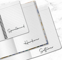 Load image into Gallery viewer, Personalized Boys Notebook Custom Kids Dinosaur Journal Customized Dino School Homework Writing Notebook for Him Name Birthday Gift for Son