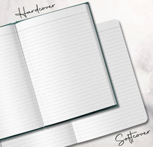 Load image into Gallery viewer, Sun Moon Personalized Notebook Custom Travel Journal Customized Manifestation Spiritual Journal Celestial Dream Diary Gift for Witchy Friend