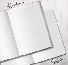 Load image into Gallery viewer, Our Journey Personalized Couple Notebook Custom Photo Journal Customized Anniversary Wedding Gift Boyfriend Girlfriend Husband Wife