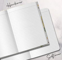 Load image into Gallery viewer, Sunflower & Bumble Bees Notebook Spring Poetry Writing Journal Botanical Yoga Meditation Notebook Dream Diary Gift for Daughter