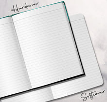 Load image into Gallery viewer, Personalized Marble Notebook Custom Name Journal Customized Dream Poetry Journal Unique Daily Writing Notebook Minimalist Name Journal