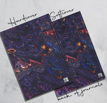 Load image into Gallery viewer, Personalized Marble Notebook Custom Name Journal Abstract Poetry Journal Unique Daily Writing Dream Diary Minimalist Gratitude Notebook