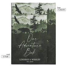 Load image into Gallery viewer, Our Adventure Book Personalized Couple Notebook Custom Travel Journal Customized Anniversary Gift for Boyfriend Girlfriend Hiking Journal