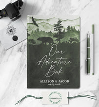 Load image into Gallery viewer, Our Adventure Book Personalized Couple Notebook Custom Travel Journal Customized Anniversary Gift for Boyfriend Girlfriend Hiking Journal