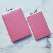 Load image into Gallery viewer, Rose Personalized Spiritual Notebook Custom Name Journal Customized Leatherette Poetry Dream Diary Celestial Witchy Meditation Yoga Gift