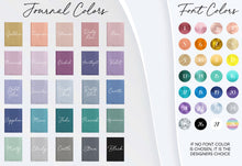 Load image into Gallery viewer, Songwriting Personalized Lyrical Notebook Custom Lyric Journal Customized Song Writing Ideas Notebook Music Notes Journal Gift for Musician