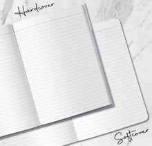 Load image into Gallery viewer, Songwriting Personalized Lyrical Notebook Custom Lyric Journal Customized Song Writing Ideas Notebook Music Notes Journal Gift for Musician