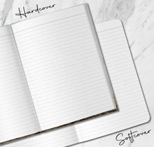 Load image into Gallery viewer, Surfboard Personalized Guestbook Custom Vacation Home Guest Book Customized Beach Waves Getaway Notebook Sea Travel Rental Memory Journal