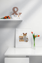 Load image into Gallery viewer, Stay Kind Print Motivational Quote Wall Art Retro Butterfly Wall Decor Inspirational Poster for Home Office Be Kind Bedroom Art Print