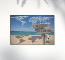 Load image into Gallery viewer, Personalized Couples Names Canvas Family Wall Art Custom Quote Wall Hanging Customizable Anniversary Wedding Gift for Newlyweds Beach Canvas