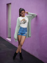 Load image into Gallery viewer, She Believed She Could T Shirt Floral Literary Quote Tee Butterfly T-Shirt Inspirational Womens Tee Girl Power Tee Women Empowerment TShirt