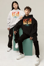 Load image into Gallery viewer, Tree of Life Map Hoodie Boho Retro Rainbow Sweatshirt Trendy Tree Nature Hoodie Outdoor Adventure Hiking Hoodie World Map Tree Yoga Hoodie