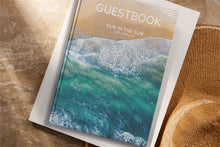 Load image into Gallery viewer, Beach Waves Guestbook
