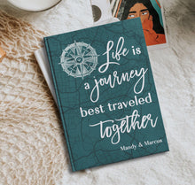 Load image into Gallery viewer, Life is a Journey - Couples Notebook
