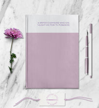 Load image into Gallery viewer, Writing Personalized Notes Notebook Custom Writer Journal Customized Book Ideas Notebook Daily Poetry Poem Journal Creative Ideas Notebook
