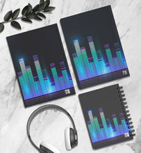 Load image into Gallery viewer, Personalized Music Journal Custom Songwriters Notebook Musician Song Diary Lyrical Writer Journal Writing Music Notebook Songwriting Journal
